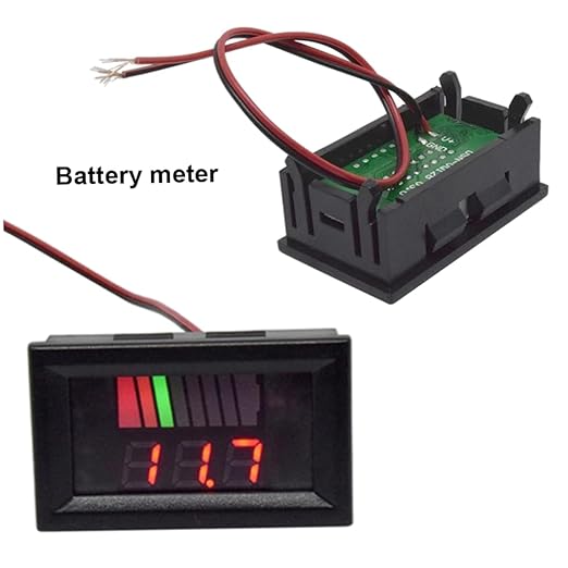 Battery Charge Level Indicator Car Battery Capacity Meter Tester Checker - Image 7