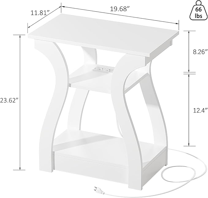 End Tables Living Room, Nightstand - Image 2