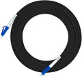 Jeirdus 15M LC to LC Outdoor Armored Simplex 9/125 SM Fiber Optic Cable Jumper by Jeirdus