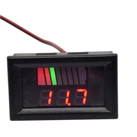 Battery Charge Level Indicator Car Battery Capacity Meter Tester Checker by Nirelief