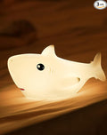 Shark USB Rechargeable Silicone LED Night Light by LUEUDU