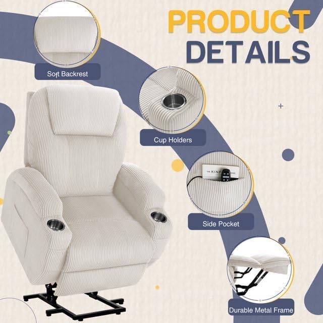 Furmax Electric Power Lift Recliner Chair - Image 5