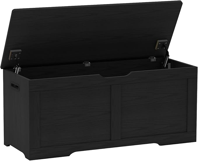 Timberer 39.4" Storage Chest, Wooden Storage Bench, Lift Top Toy Chest by Timberer