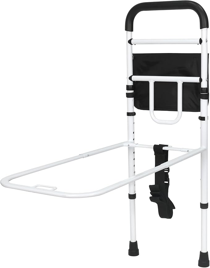 Vaunn Medical New Adjustable Bed Assist Rail Handle and Hand Guard Grab Bar - Image 4