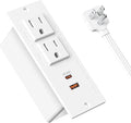 Recessed Power Strip USB C PD 30W Fast Charging, Flush Mount Desk Recessed by Jgstkcity