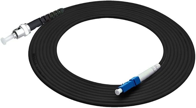 Jeirdus 150M LC to ST Outdoor Armored Simplex 9/125 SM Fiber Optic Cable Jumper - Image 4