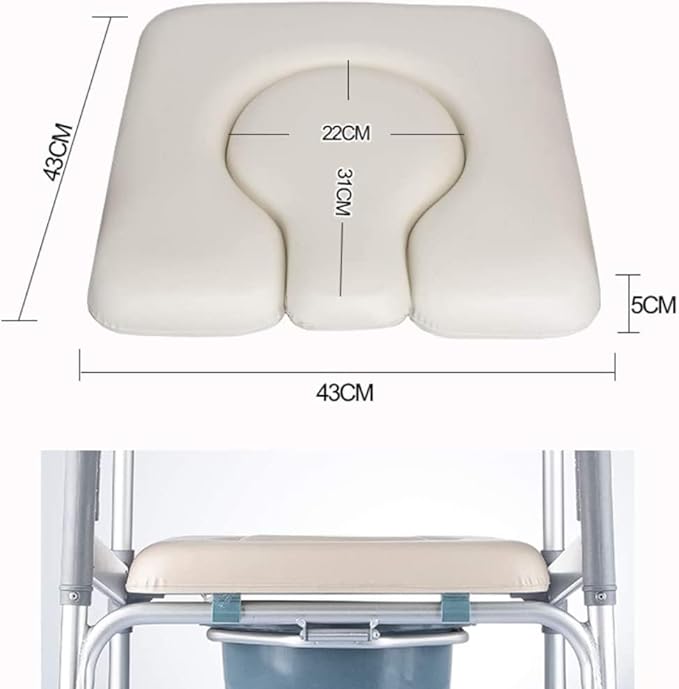 MUUL-WHCH Commode Seat Cushion, Shower Wheelchair - Image 3