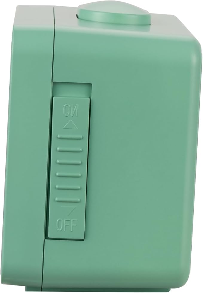 Retro Analog Alarm Clock, Battery Operated, Nightstand, Lighted on Demand and - Image 7
