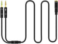 CANFON Headphone Splitter for Computer 3.5mm Female to 2 Dual 3.5mm Male by CANFON