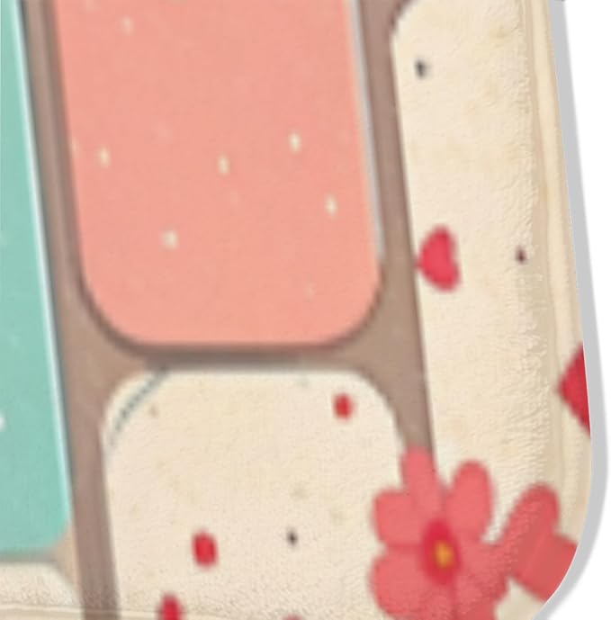Machine Washable 5' x 8' Bohemian-Style Area Rug, Suitable - Image 8