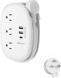 Alitayee USB C Travel Power Strip, Portable Power Strip by Alitayee