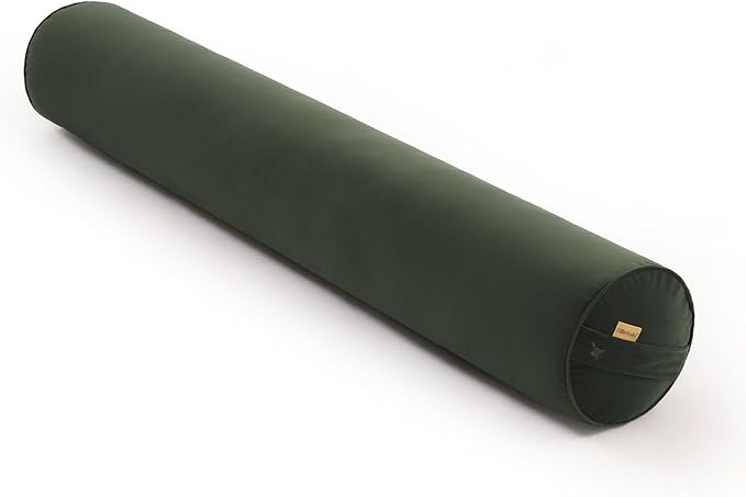 Long Round Body Pillow for Adults – Bolster Pillow for Bed, Cervical Roll Pillow by Ailuteie