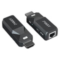 PWAY HDMI Extender 165ft Audio Video 1080P Over Cat5 Cat6 Ethernet Cable by PWAY