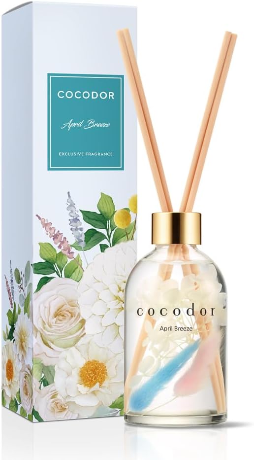 COCODOR Herbarium Reed Diffuser/April Breeze/6.7oz/ Fragrance Scent Essential by Cocodor