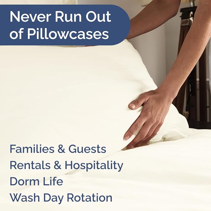 Queen Pillow Cases Set of 8 - Image 5
