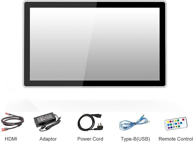 GreenTouch 23.8 Inch LED-Framed Touch Monitor Industrial LCD Monitor - Image 5