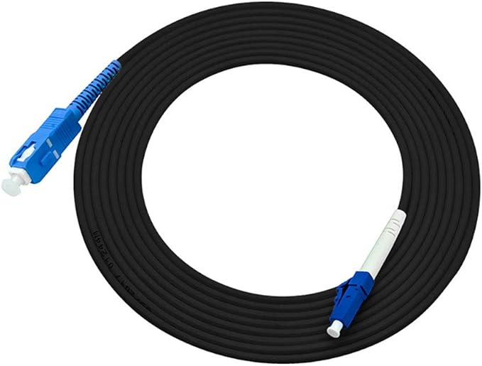 Jeirdus 100M LC to SC Outdoor Armored Simplex SM Fiber Optic Cable Jumper - Image 3