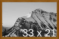 Frame It Easy 33 x 21 Hazel Wood Frame by FrameItEasy
