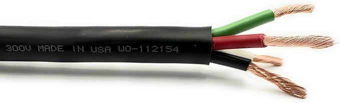 NATIONAL Wire & Cable – 12 AWG 4-Conductor Premium Copper Wire, 1000 ft by NATIONALWireCable