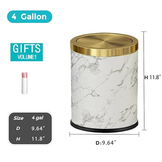4 Gallon Bathroom Trash Can - Image 7