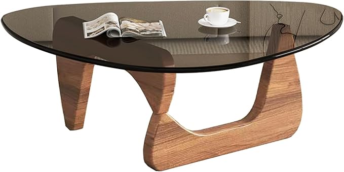 Modern Glass Coffee Table, Mid Century Small Coffee Table, Coffee Table - Image 9