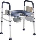 Bedside Commode for Seniors, FSA/HSA Eligible Bedside Toilet by MANYUKOI