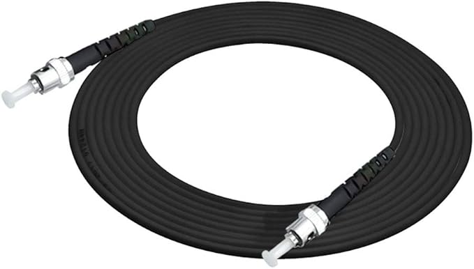 Jeirdus 15M ST to ST Outdoor Armored Simplex 9/125 SM Fiber Optic Cable Jumper - Image 4