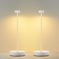 2Pack Cordless LED Table Lamp，Rechargeable Battery Desk Lamps, 3 Color Stepless by SIKEVHT