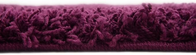 Unique Loom Solid Shag Collection Area Rug - Image 12