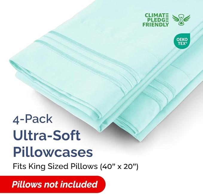 King Pillow Cases Set of 4 - Image 2