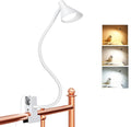 Desk Lamp Clip on Light USB Reading Light 3 Color Modes 10 Dimmable Brightness by LiFMIRA