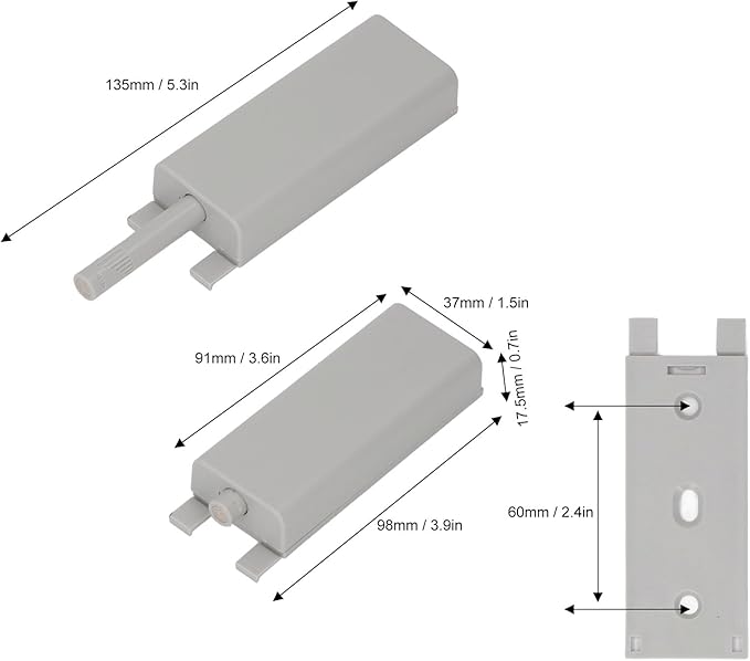 Magnetic Push Latch, Heavy Duty Touch Latches, Smart Automatic Electric - Image 7