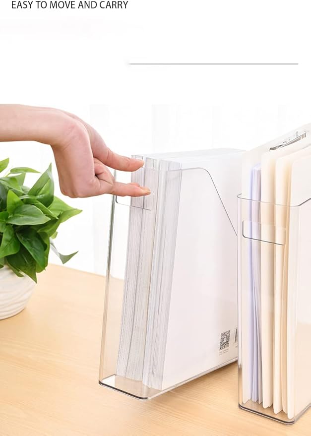 ICCGBHGO Magazine Holder, Desktop File Magazine Book Storage Shelf - Image 3