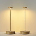 Cordless LED Table Lamp，Rechargeable Battery Desk Lamps, 3 Color Stepless by SIKEVHT