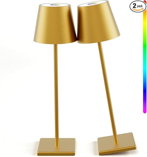 2-Pack LED Cordless Table Lamp by Aoceley