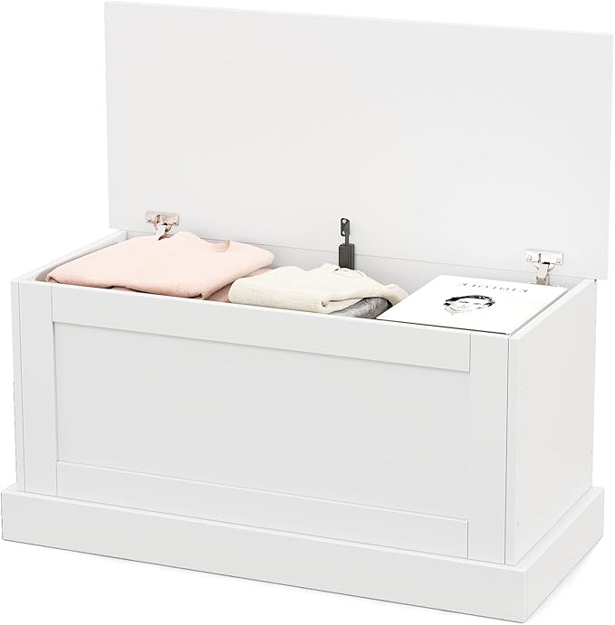 LOKO 35.5” Storage Chest, Lift Top Storage Box by LOKO