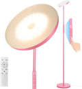 Pink Floor Lamp, 40W Super Bright Floor Lamps by Mukuxin
