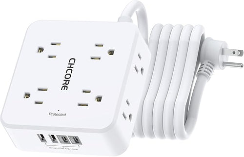 10Ft Surge Protector Power Strip by Unknown