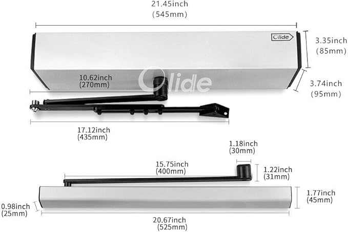 Olideauto ADA Automatic Door Opener Touchless Sensor Open Door+2PCS Wired - Image 2