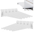 10Pack Slatwall Shelf Brackets, 6 inch Slatwall Bracket by AYAYGD