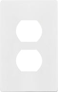 ENERLITES Screwless Duplex Wall Plate, Child Safe Receptacle Outlet Cover by Enerlites