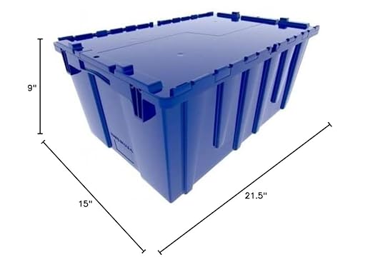 Unknown Plastic Modern Lidded Home Storage Bins - Image 5