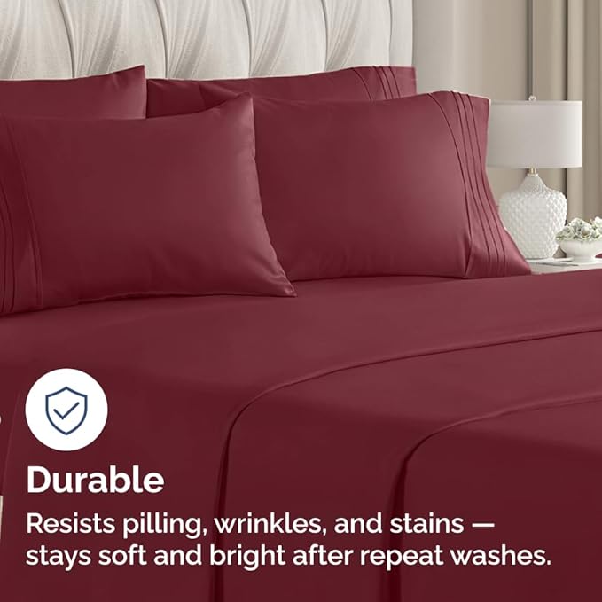 Queen Pillow Cases Set of 6 - Image 4