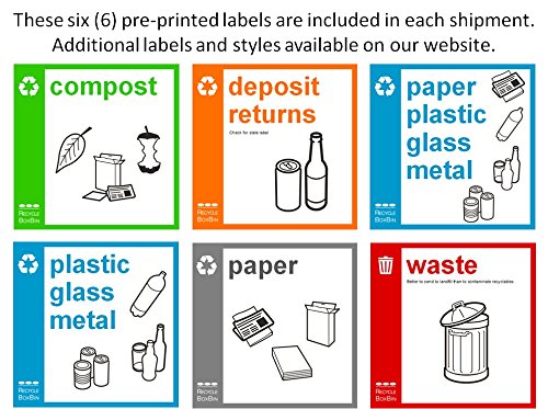 RecycleBoxBin Double Recycling Bin - Image 6