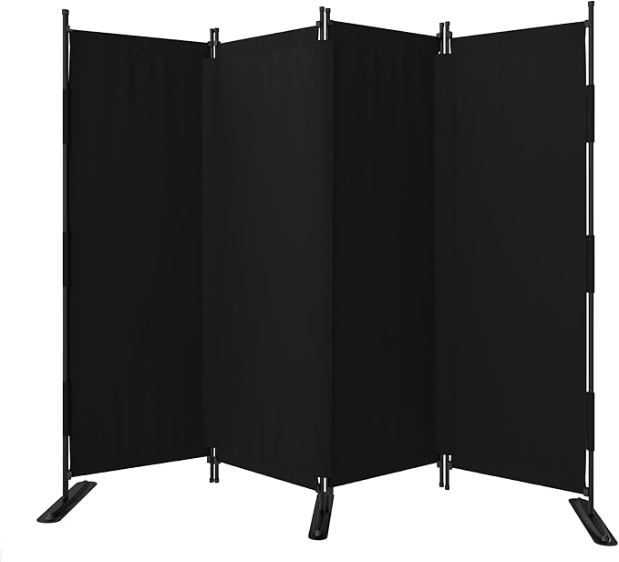 Room Divider, Upgraded Privacy Screen Highly Secretive, 4 Panel Portable Room by PHONJOROO