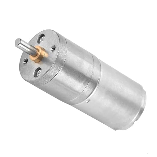 25mm DC 12V 25GA-370 Metal Gear Motor - Image 7