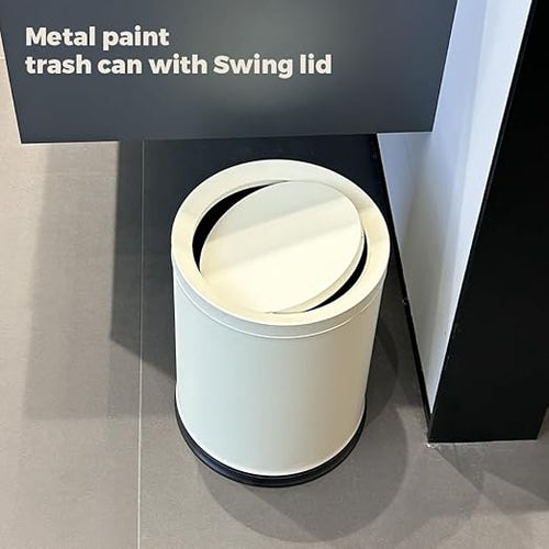 3.17 Gallon/12L Metal Trash Can - Image 2