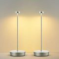 2Pack Cordless LED Table Lamp，Rechargeable Battery Desk Lamps, 3 Color Stepless by SIKEVHT