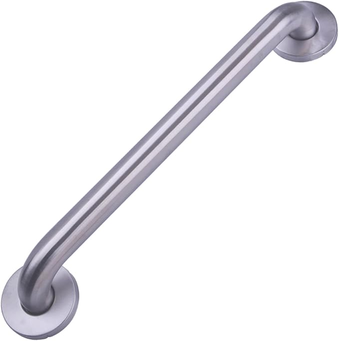 Amazon Basics Bathroom Handicap Safety Grab Bar, 16 Inch Length, 1.25 Inch by AmazonBasics
