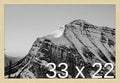 Frame It Easy 33 x 22 Wheat Wood Frame by FrameItEasy